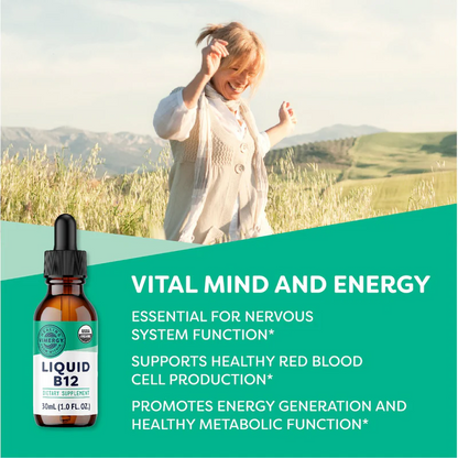 Kids USDA Organic Liquid B12